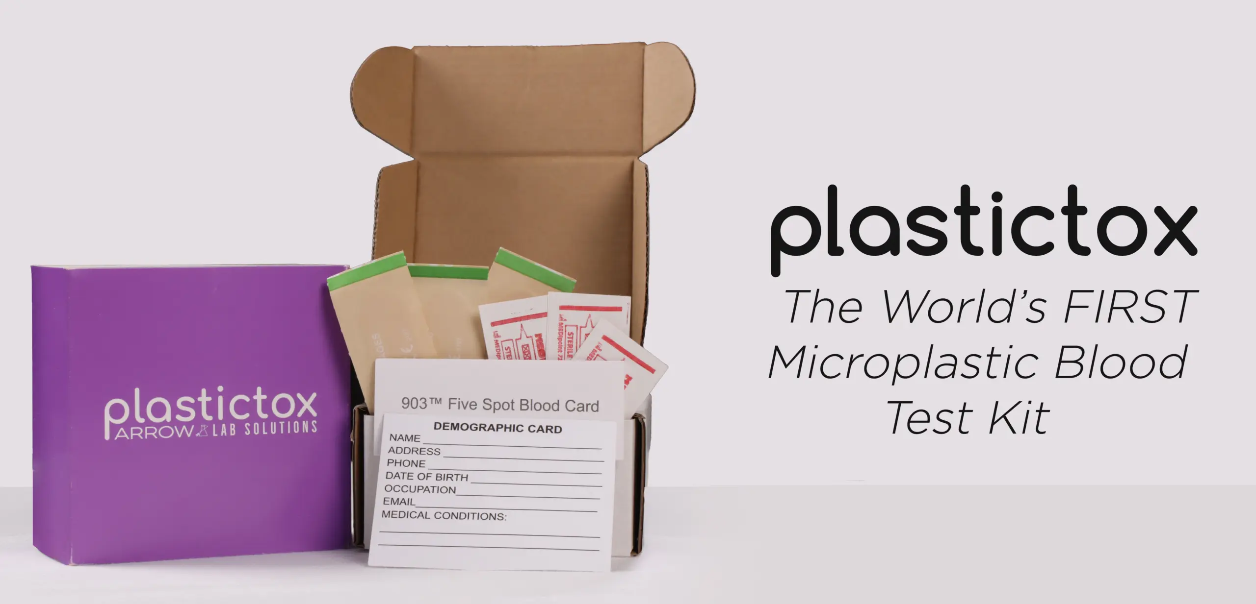 Plastictox. Saliva plastic particles test.