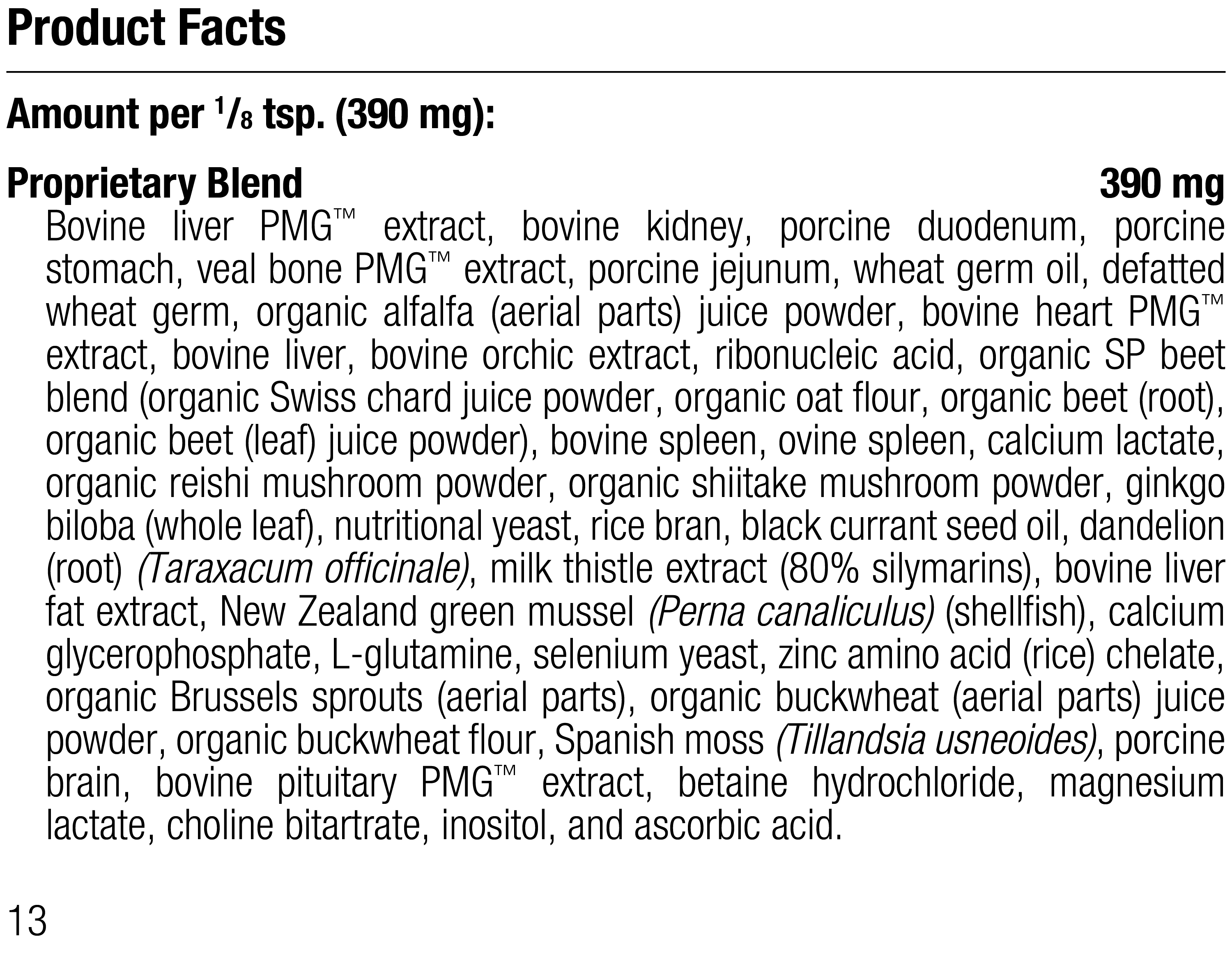 Canine Hepatic Support, 1.1 oz (30 g) - Image 2