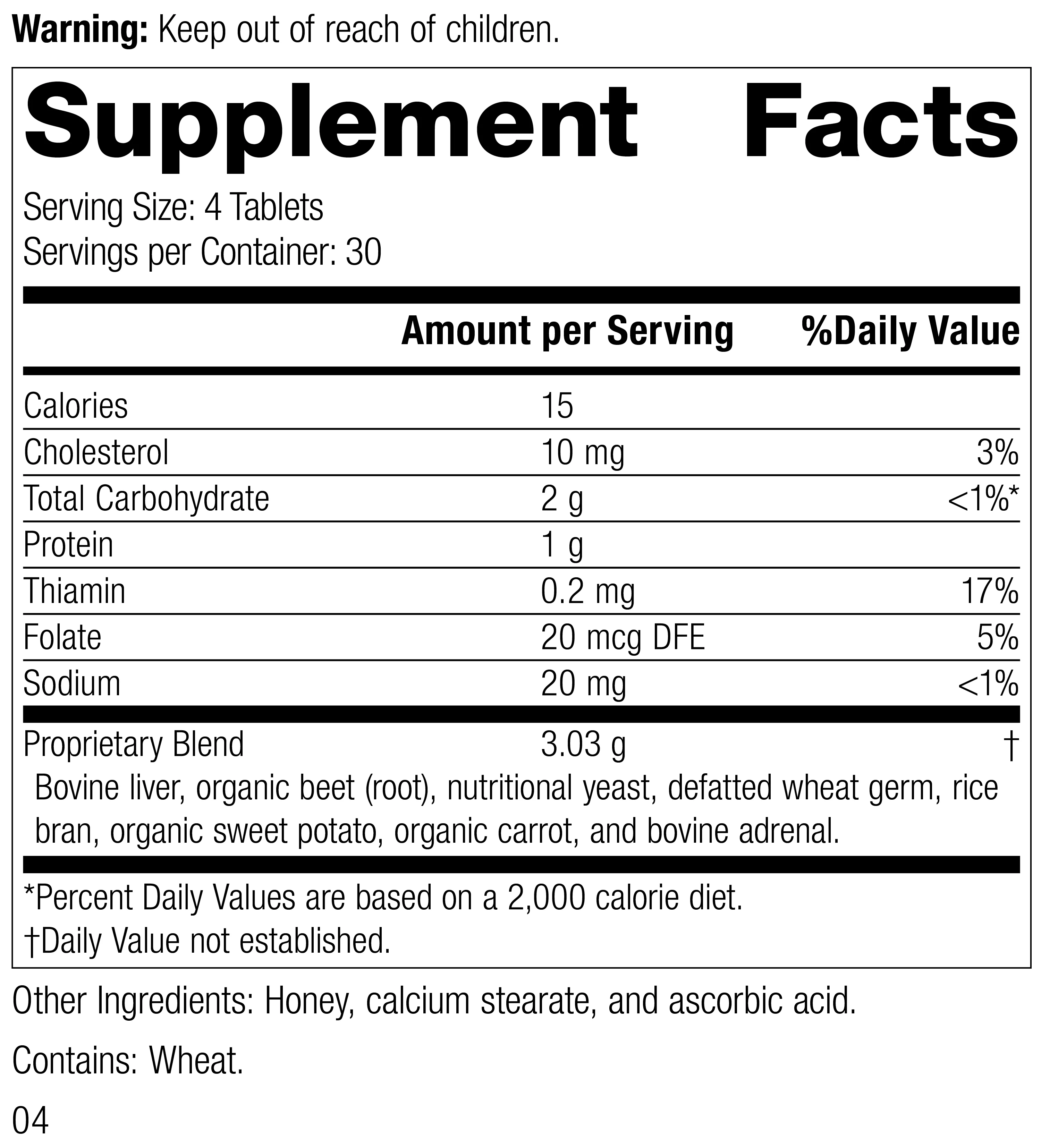 Cataplex® B-Core, 120 Tablets - Image 3