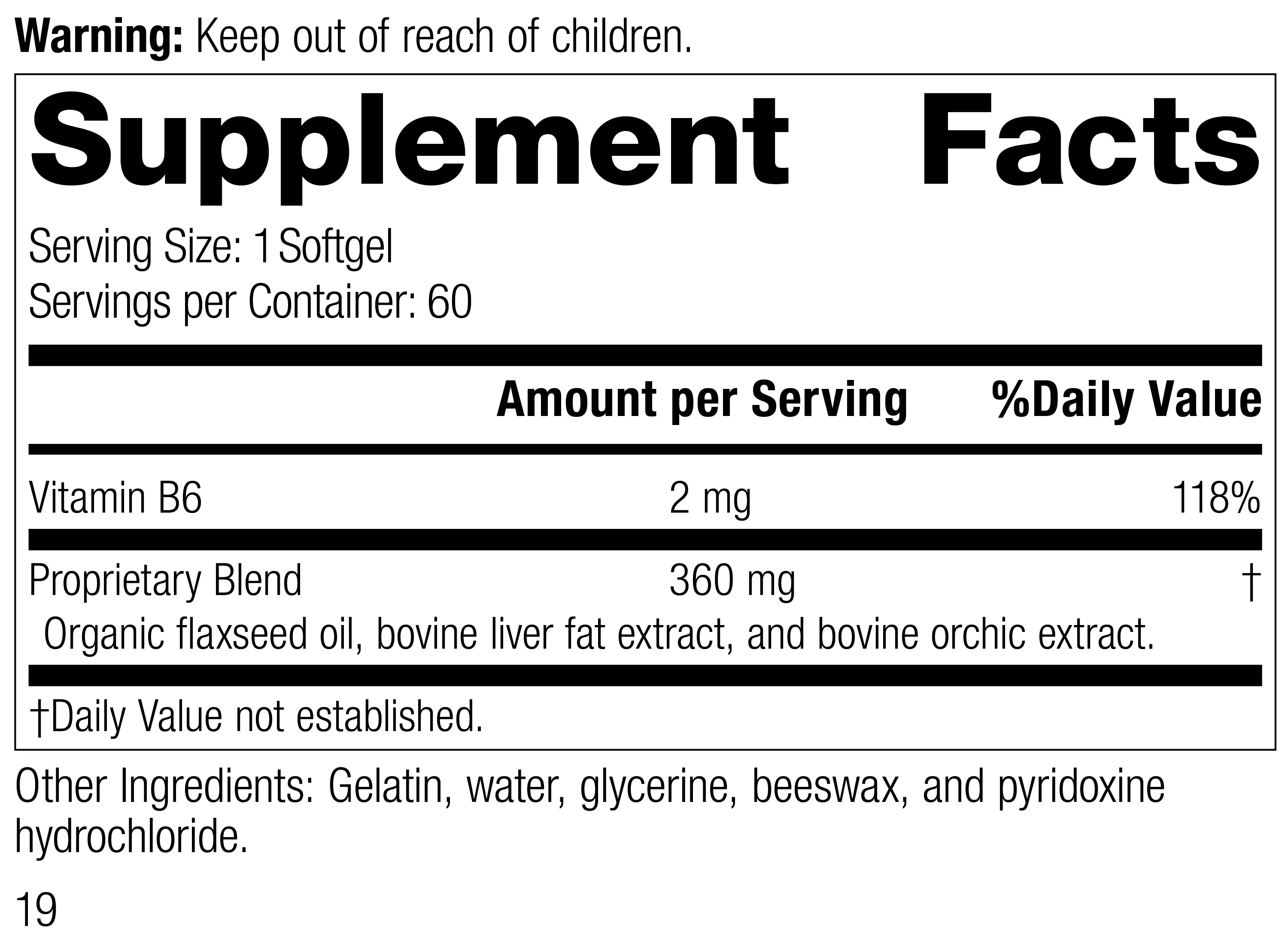 Flax Oil Plus™, 60 Softgels - Image 3