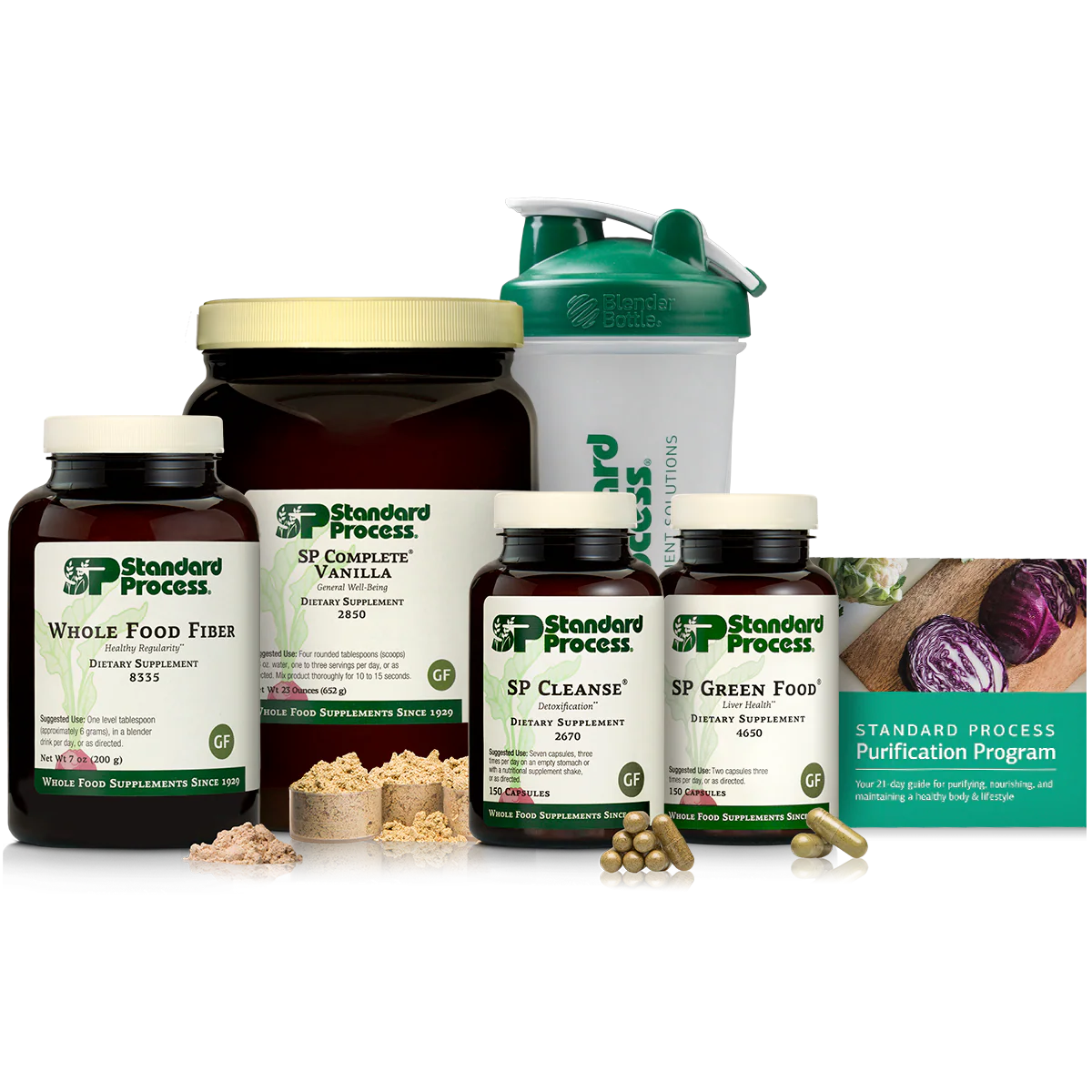 Purification Product Kit with SP Complete® Vanilla and Whole Food Fiber, 1 Kit With SP Complete Vanilla & Whole Food Fiber