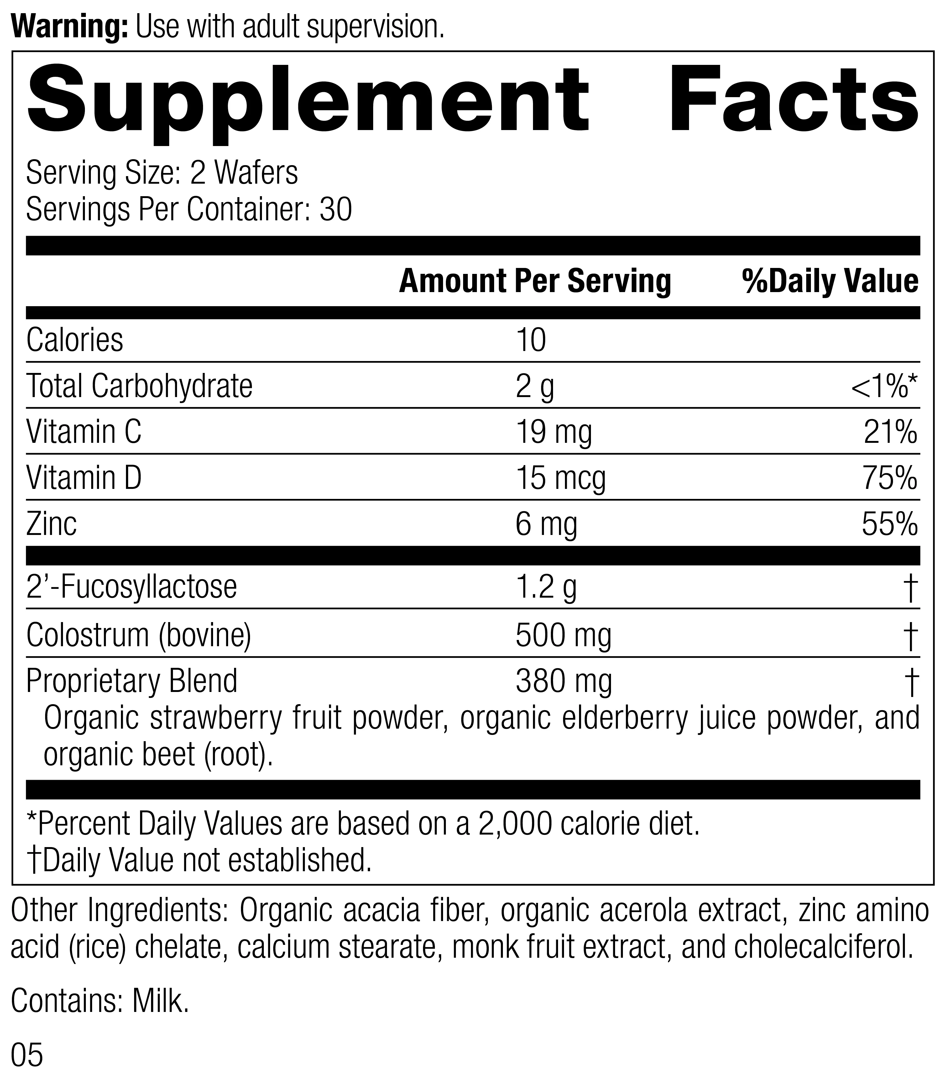 SP Children's™ Immune, 60 Wafers - Image 2