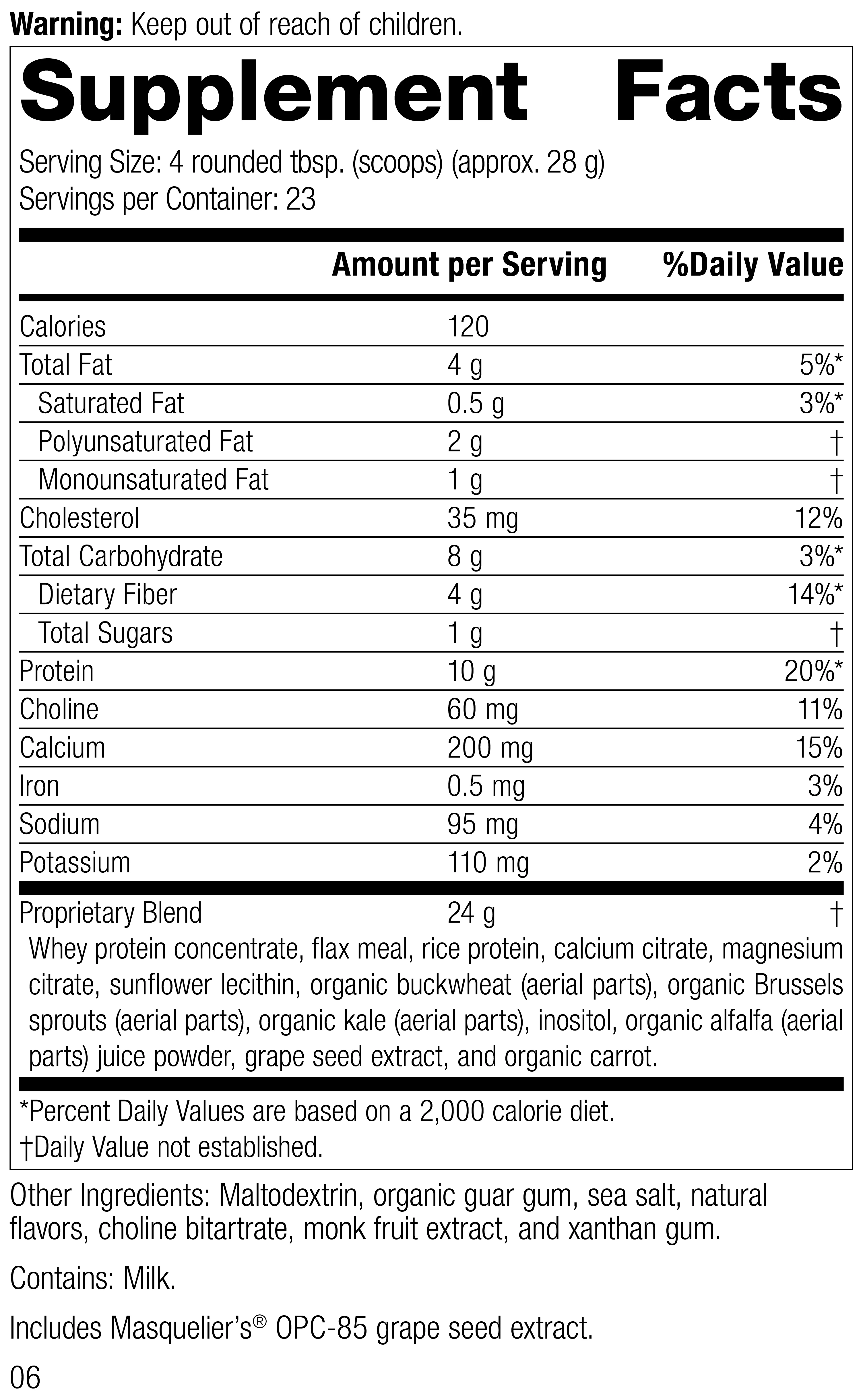 SP Complete® Vanilla, 23 oz (652 g) - Image 3