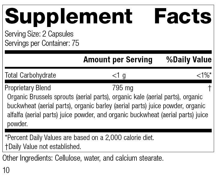 SP Green Food®, 150 Capsules - Image 2