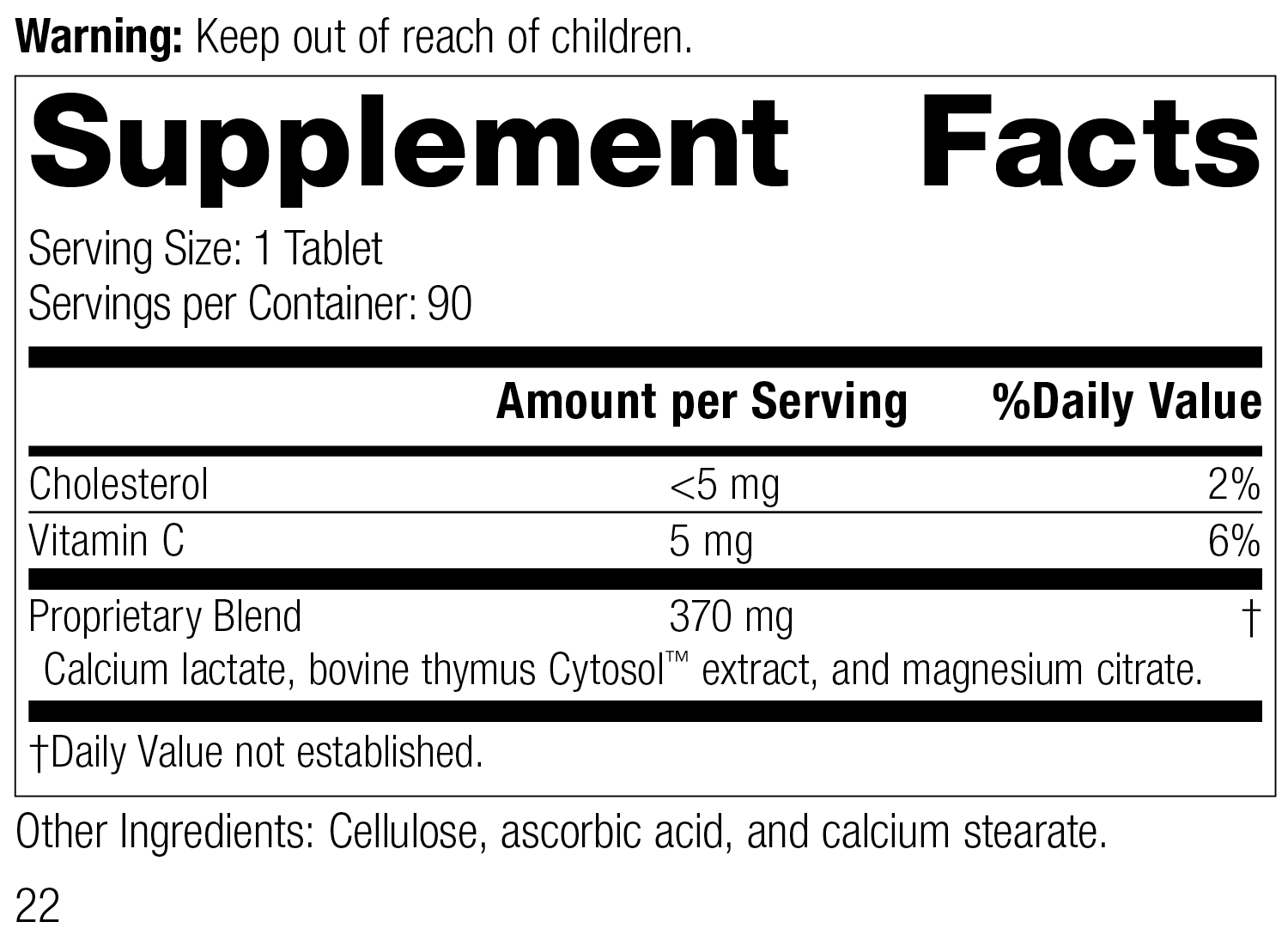 Thymex®, 90 Tablets - Image 2